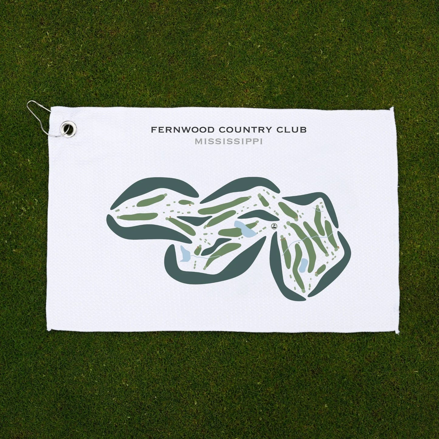 Fernwood Country Club, Mississippi - Printed Golf Courses