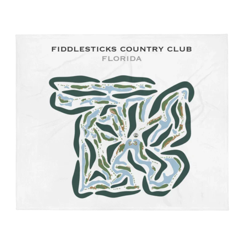 Fiddlesticks Country Club, Florida - Printed Golf Courses