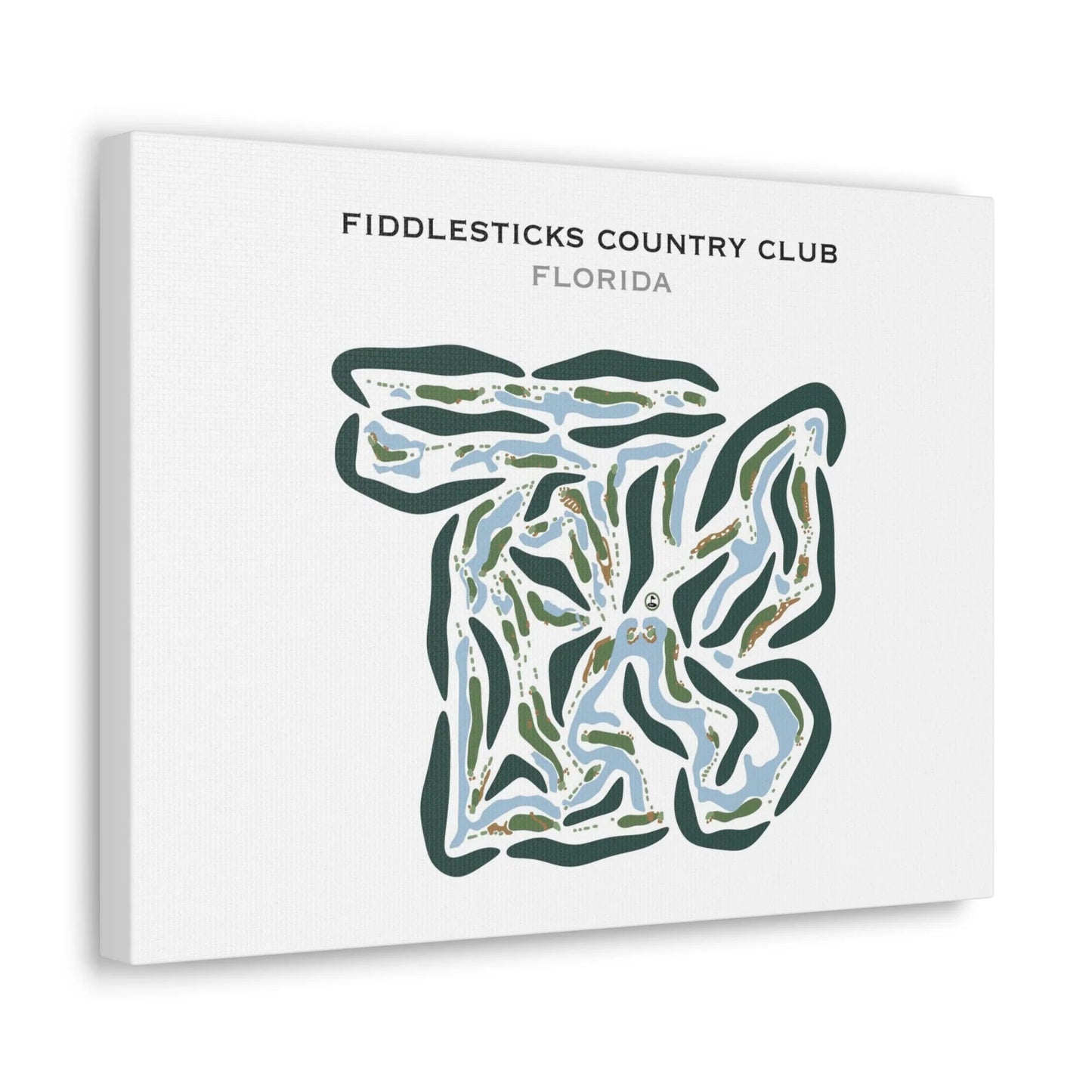 Fiddlesticks Country Club, Florida - Printed Golf Courses