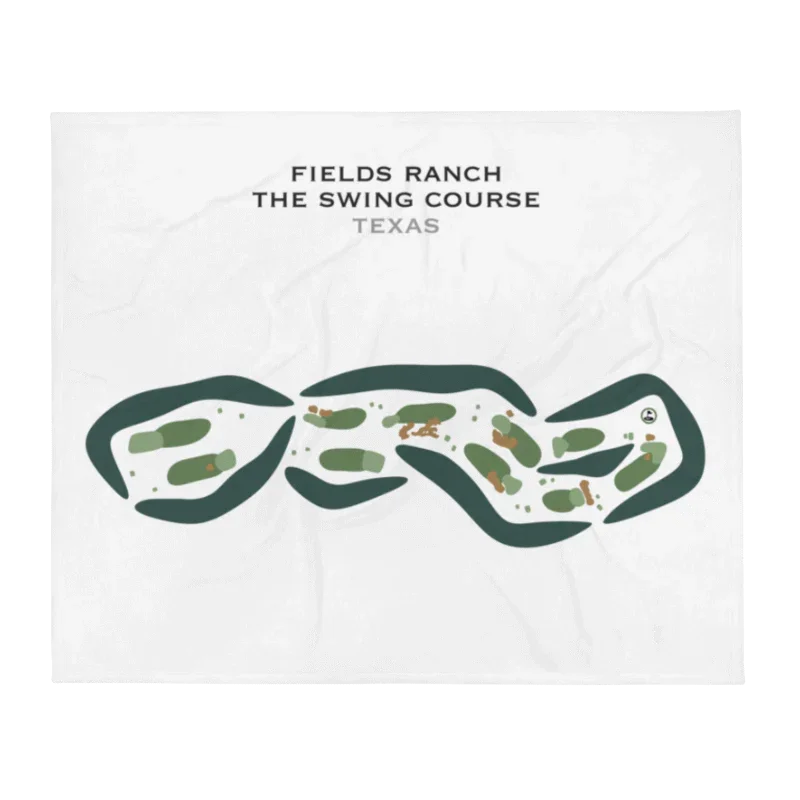 Fields Ranch - The Swing Course, Texas - Printed Golf Courses