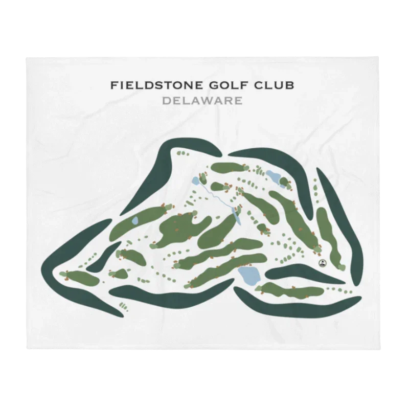 Fieldstone Golf Club, Delaware - Printed Golf Courses