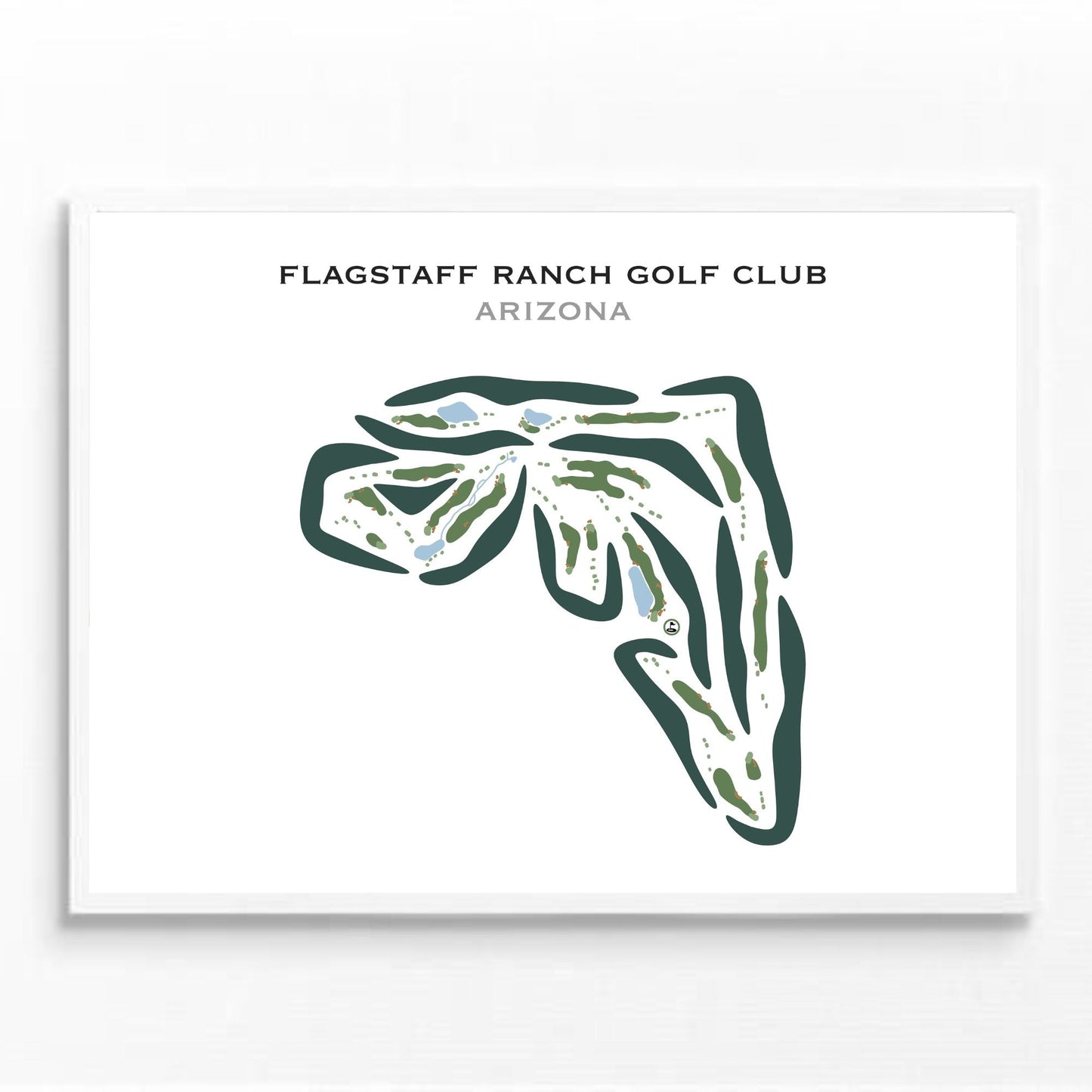 Flagstaff Ranch Golf Club, Arizona - Printed Golf Courses