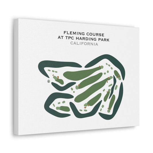Fleming Course at TPC Harding Park, California - Printed Golf Courses