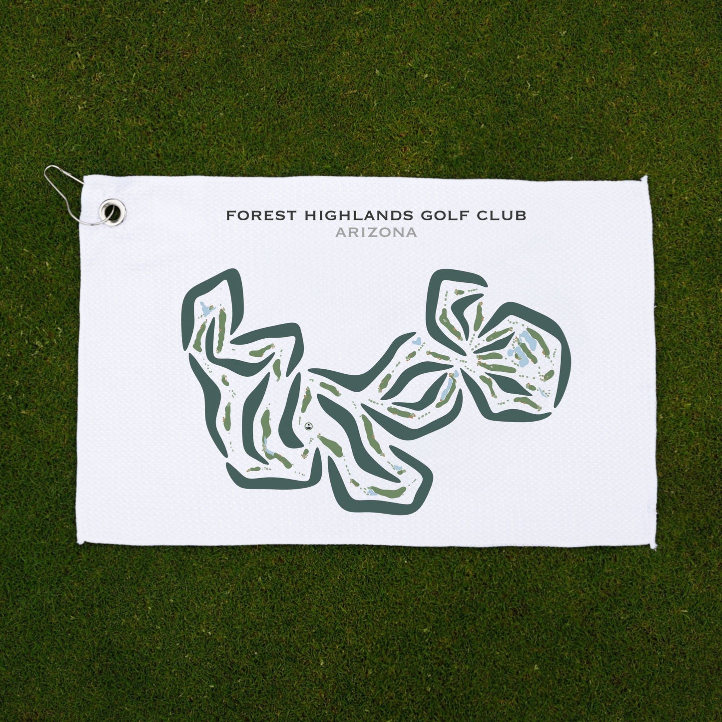 Forest Highlands Golf Club, Arizona - Printed Golf Courses