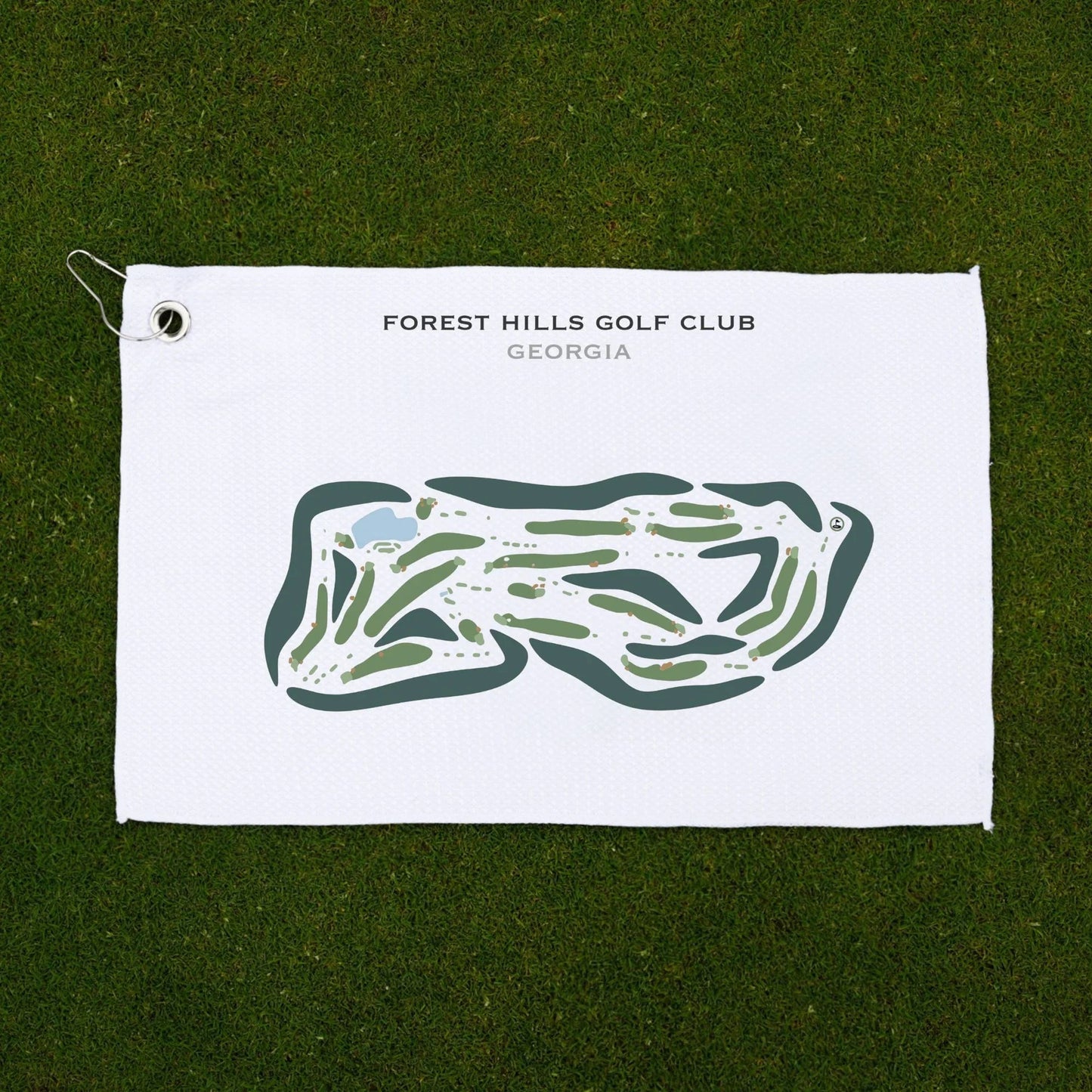 Forest Hills Golf Club, Georgia - Printed Golf Courses