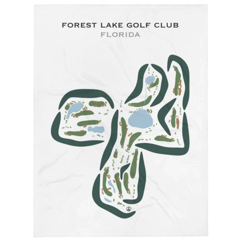 Forest Lake Golf Club, Florida - Printed Golf Courses