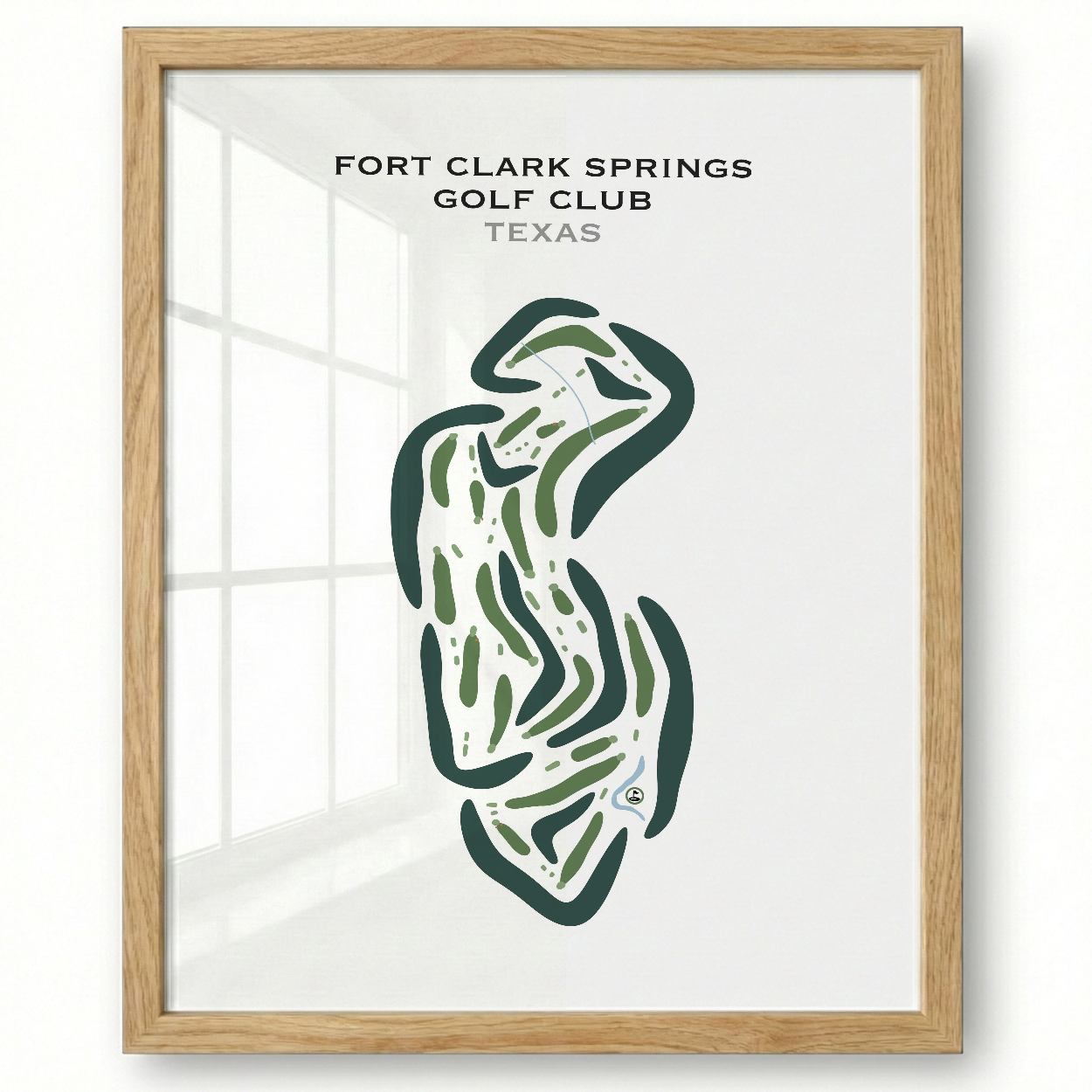 Fort Clark Springs Golf Club, Texas - Printed Golf Courses