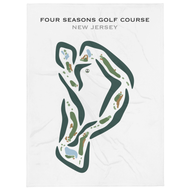 Four Seasons Golf Course, New Jersey - Printed Golf Courses