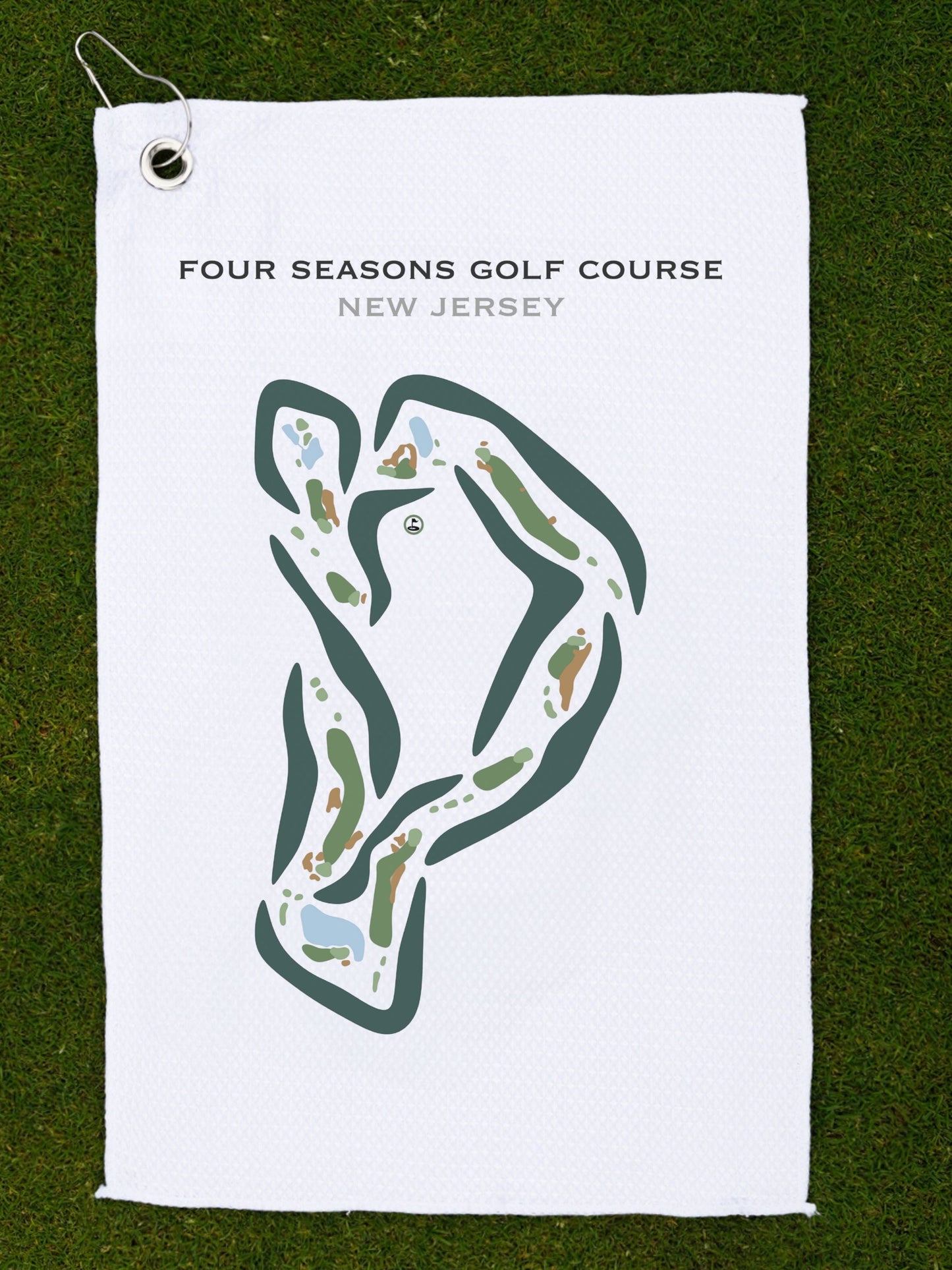 Four Seasons Golf Course, New Jersey - Printed Golf Courses