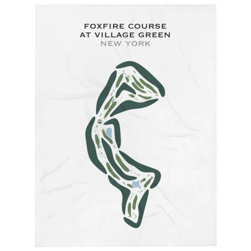 Foxfire Course at Village Green, New York - Printed Golf Courses