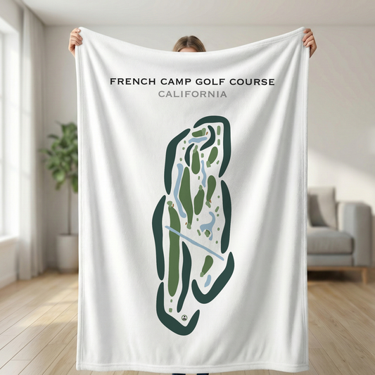 French Camp Golf Course, California - Printed Golf Courses