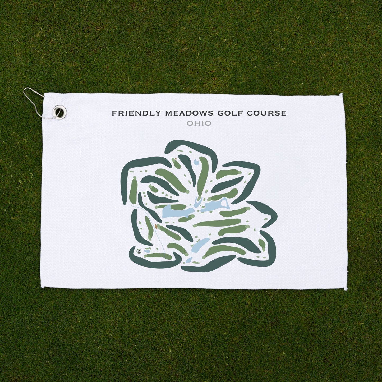 Friendly Meadows Golf Course, Ohio - Printed Golf Courses