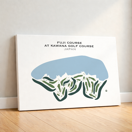 Fuji Course at Kawana Golf Course, Japan - Printed Golf Courses