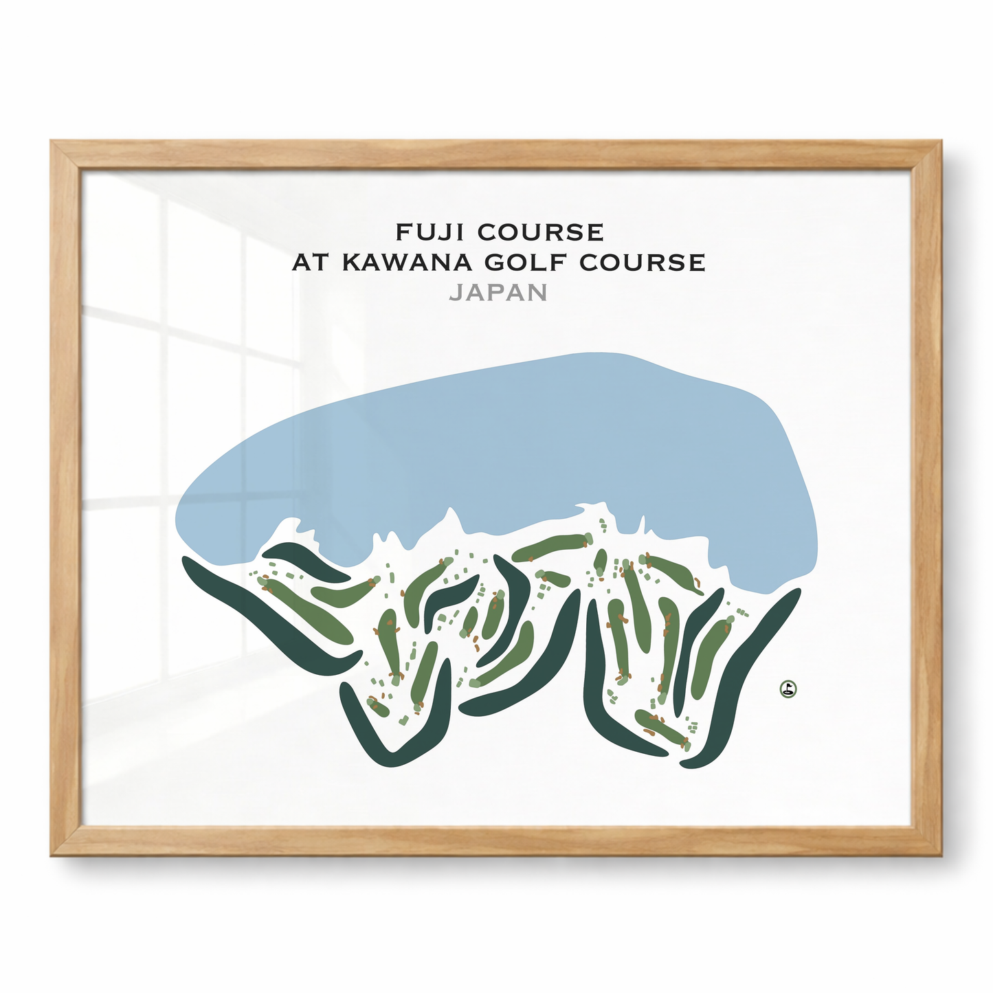 Fuji Course at Kawana Golf Course, Japan - Printed Golf Courses