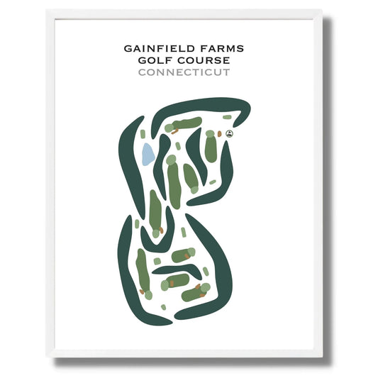 Gainfield Farms Golf Course, Connecticut - Printed Golf Courses