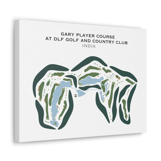 Gary Player Course at DLF Golf and Country Club, India - Printed Golf Courses