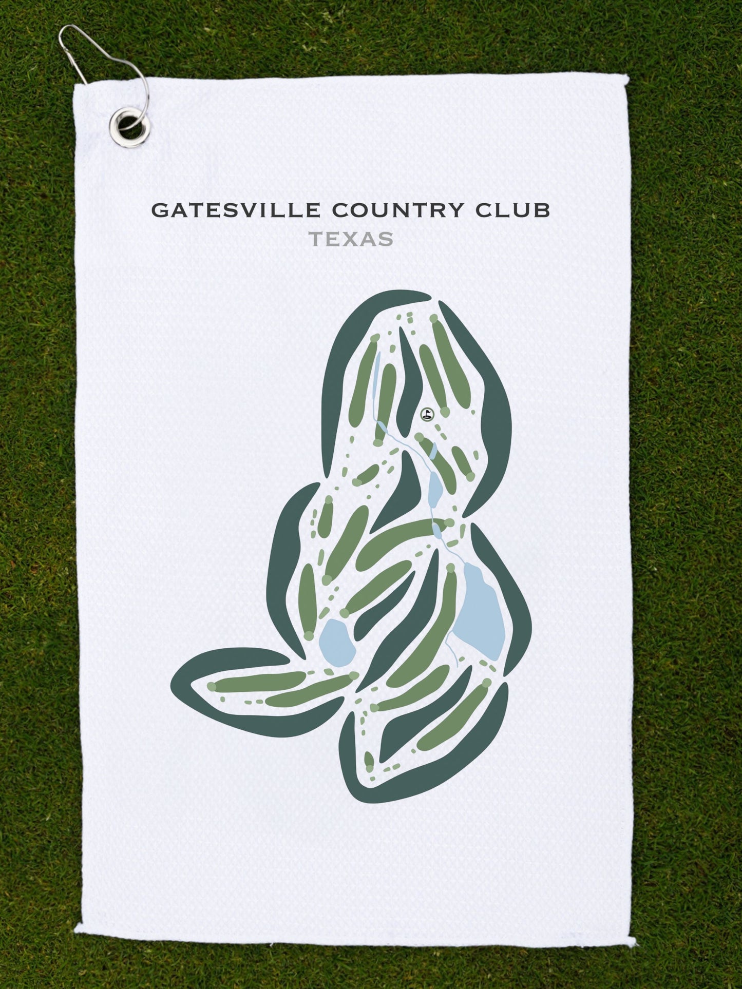 Gatesville Country Club, Texas - Printed Golf Courses