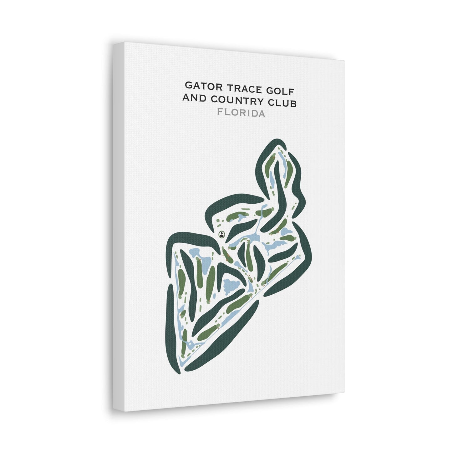 Gator Trace Golf & Country Club, Florida - Printed Golf Courses