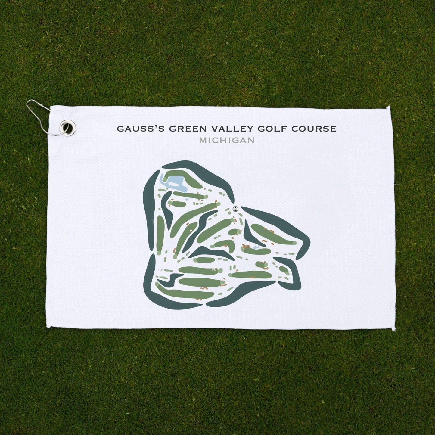 Gauss's Green Valley Golf Course, Michigan - Printed Golf Courses