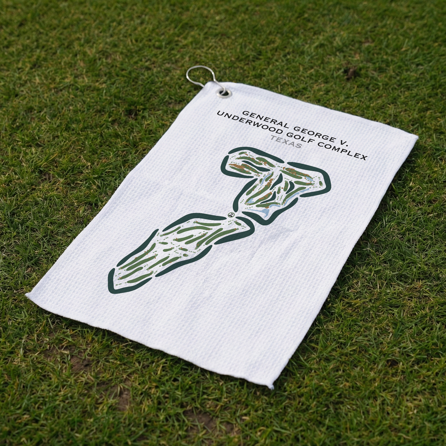 General George V. Underwood Golf Complex, Texas - Printed Golf Courses