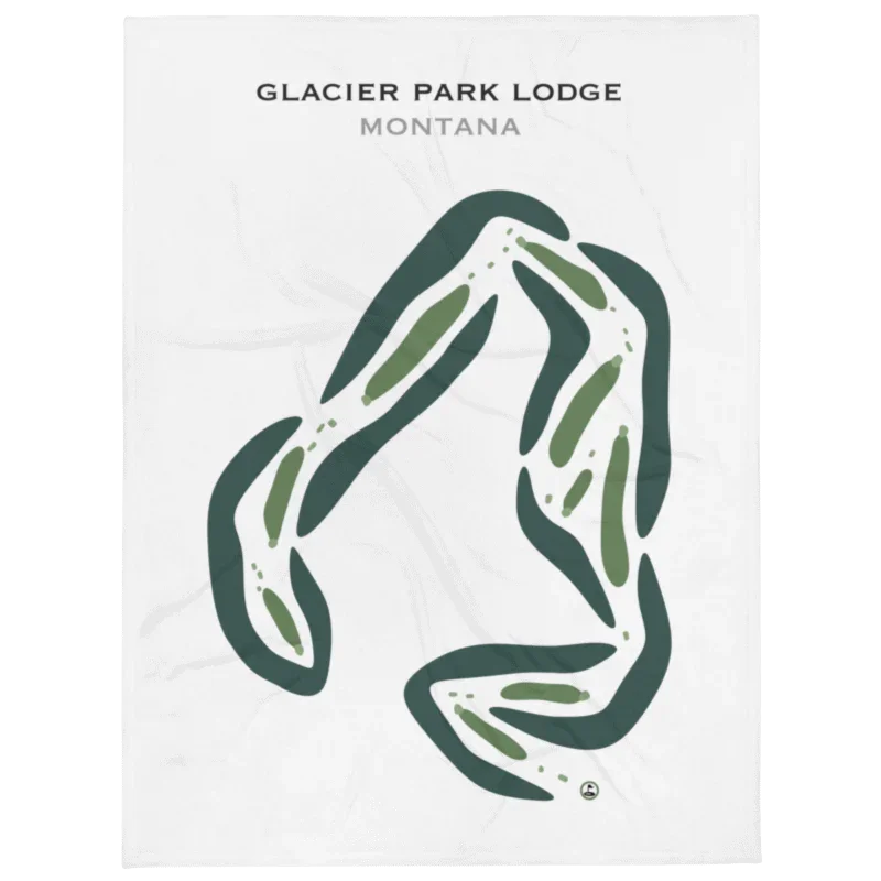 Glacier Park Lodge, Montana - Printed Golf Courses