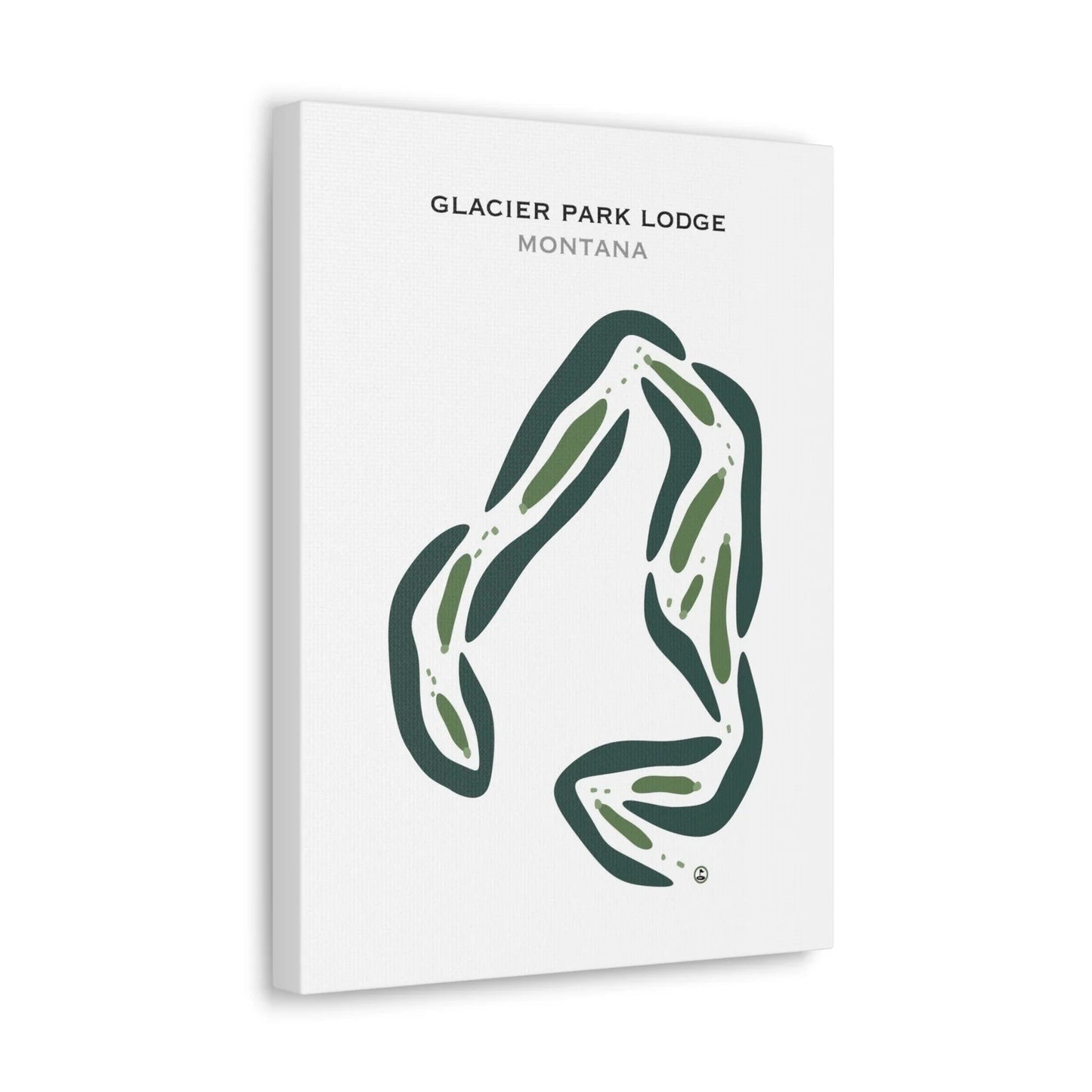 Glacier Park Lodge, Montana - Printed Golf Courses