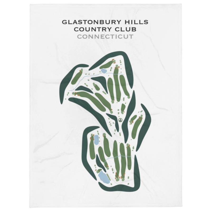 Glastonbury Hills Country Club, Connecticut - Printed Golf Courses