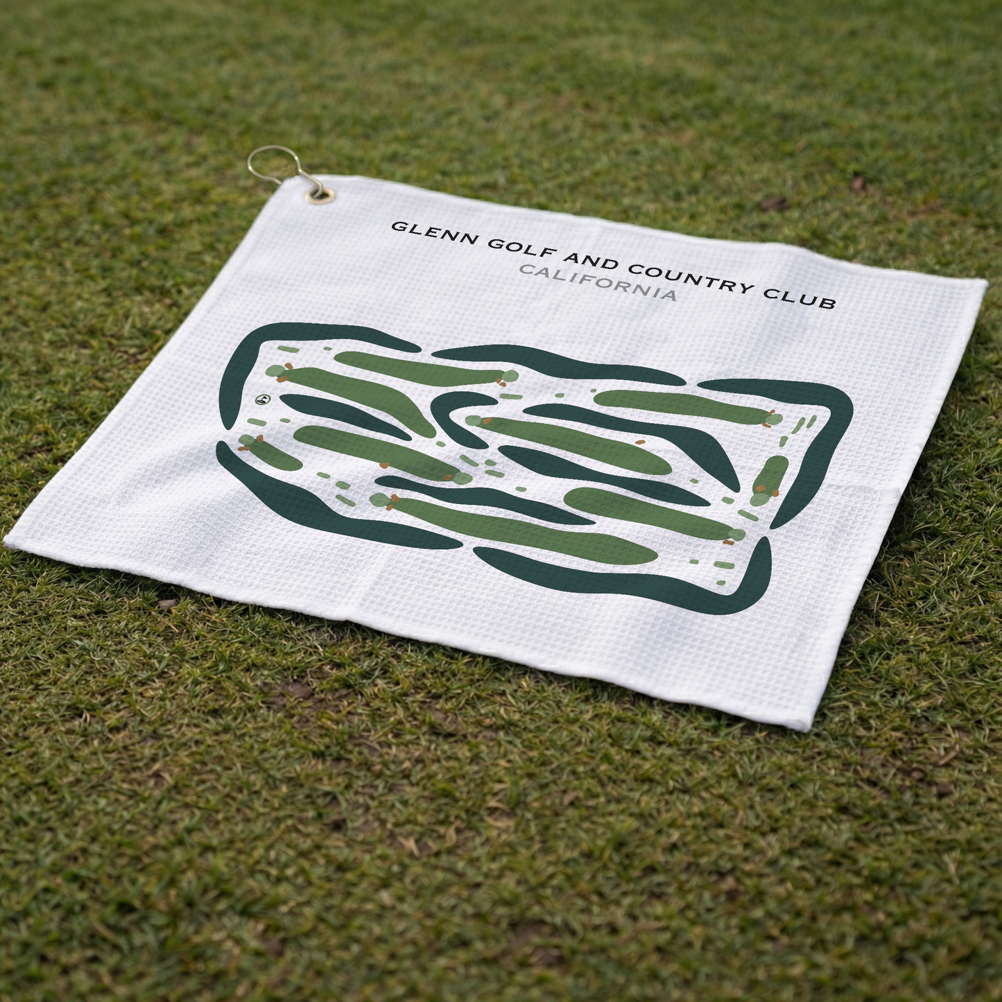 Glenn Golf & Country Club, California - Printed Golf Courses