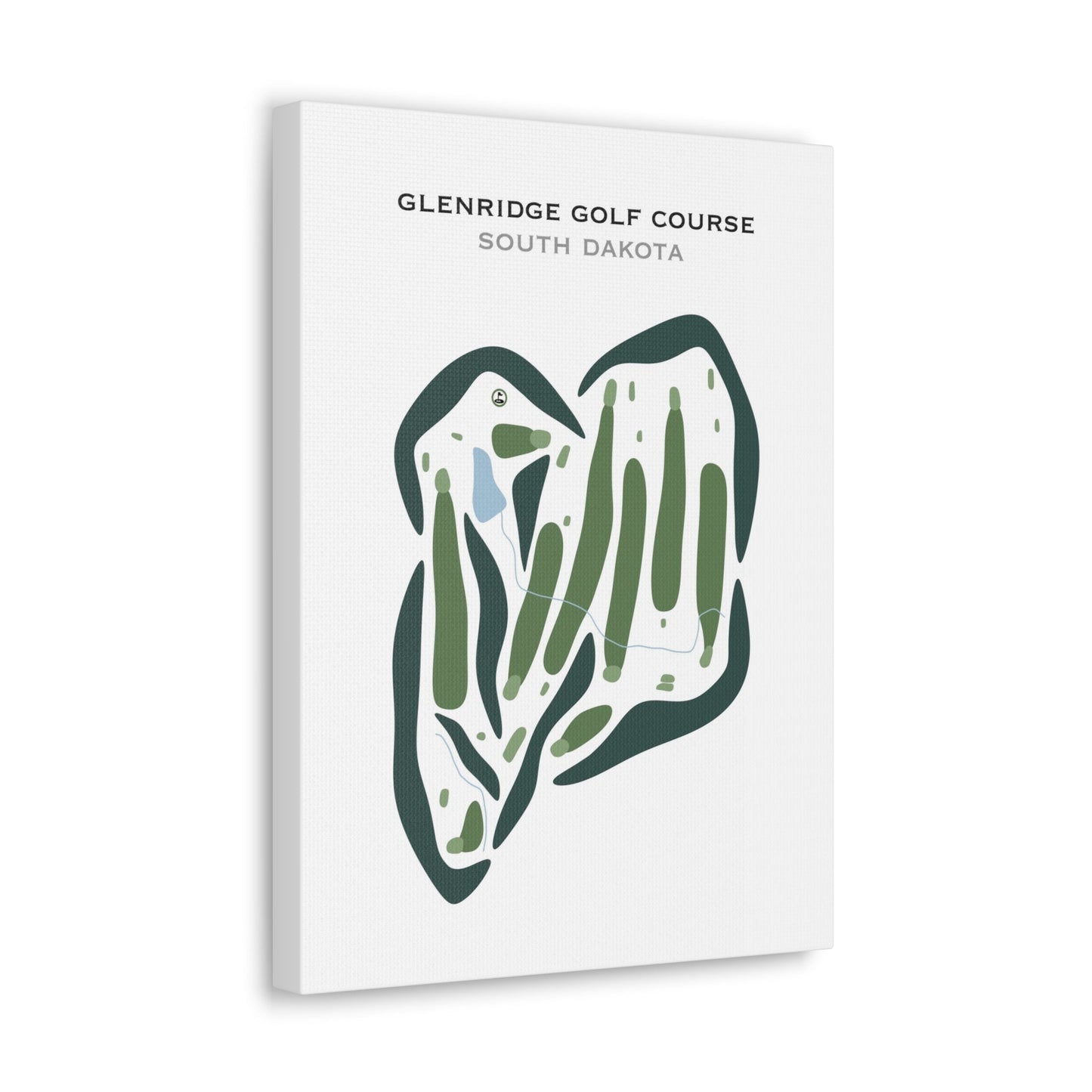 Glenridge Golf Course, South Dakota - Printed Golf Courses