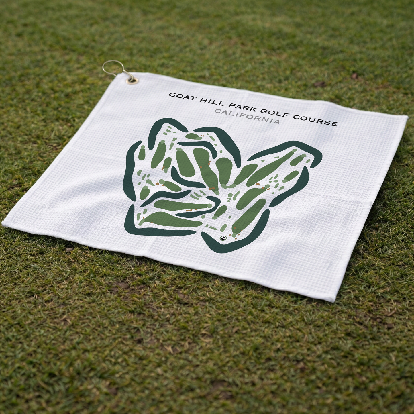 Goat Hill Park Course, California - Printed Golf Courses