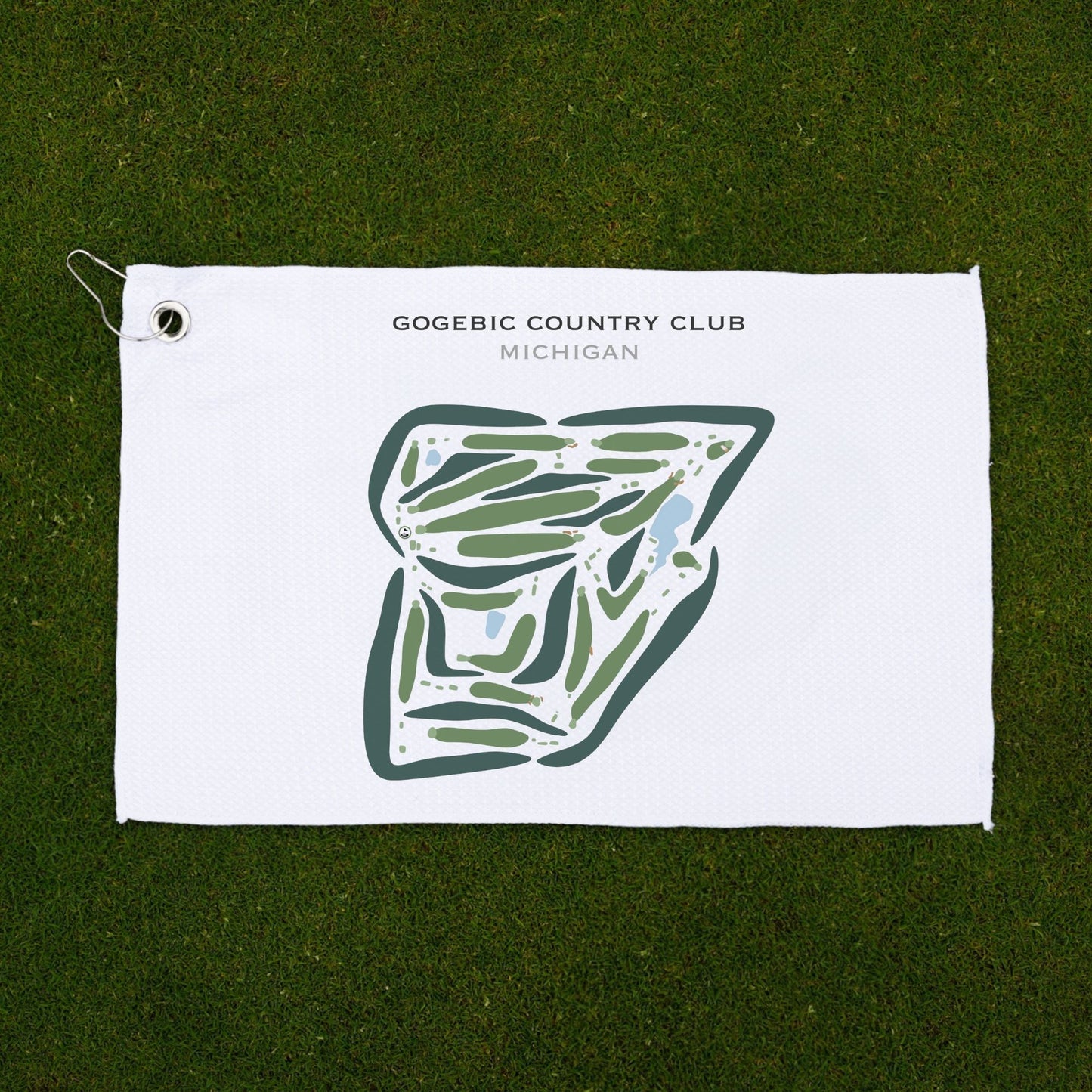 Gogebic Country Club, Michigan - Printed Golf Courses