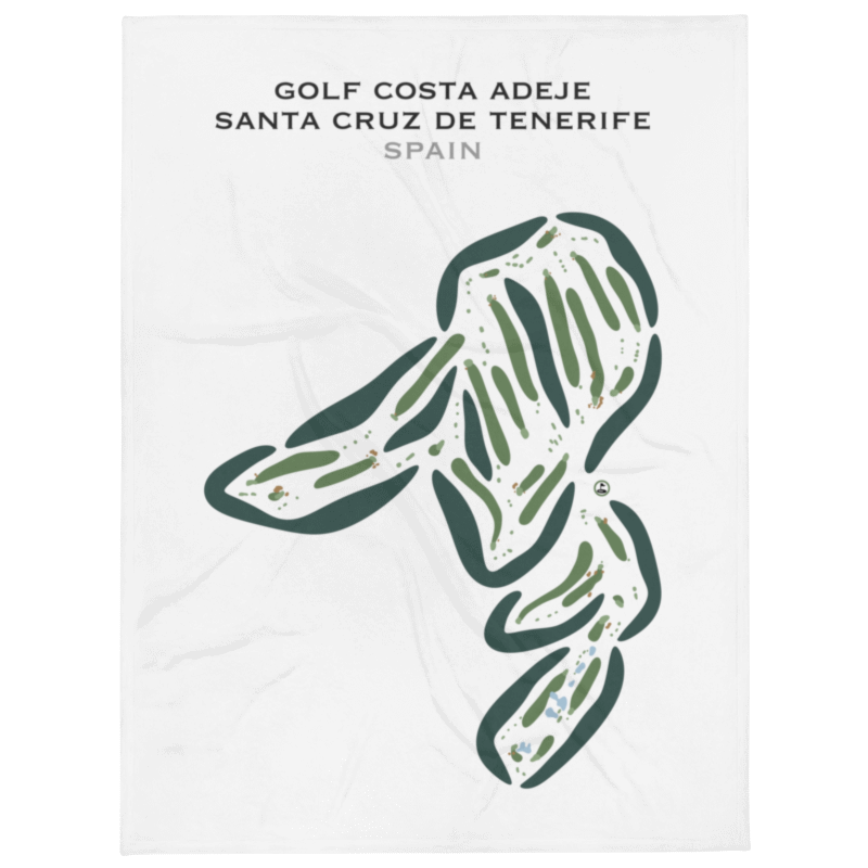 Golf Costa Adeje Santa Cruz de Tenerife, Spain - Printed Golf Courses