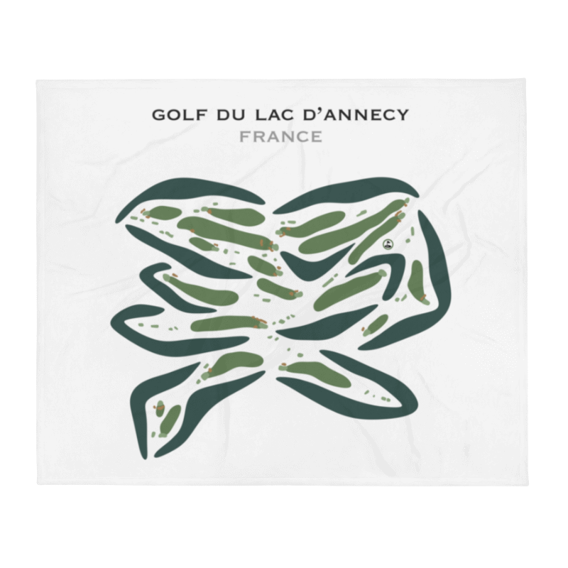 Golf du Lac d'Annecy, France - Printed Golf Courses