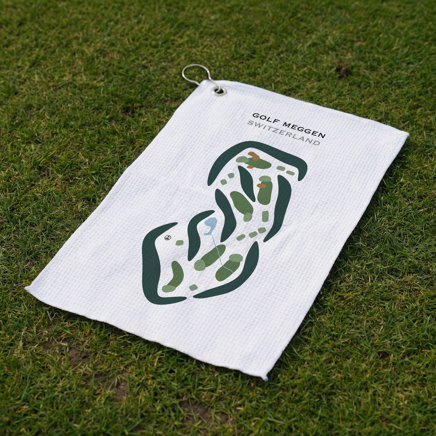 Golf Meggen, Switzerland - Printed Golf Courses