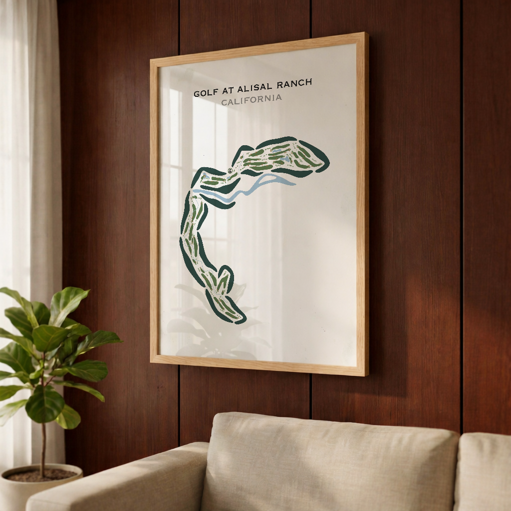 Golf at Alisal Ranch, California - Printed Golf Courses