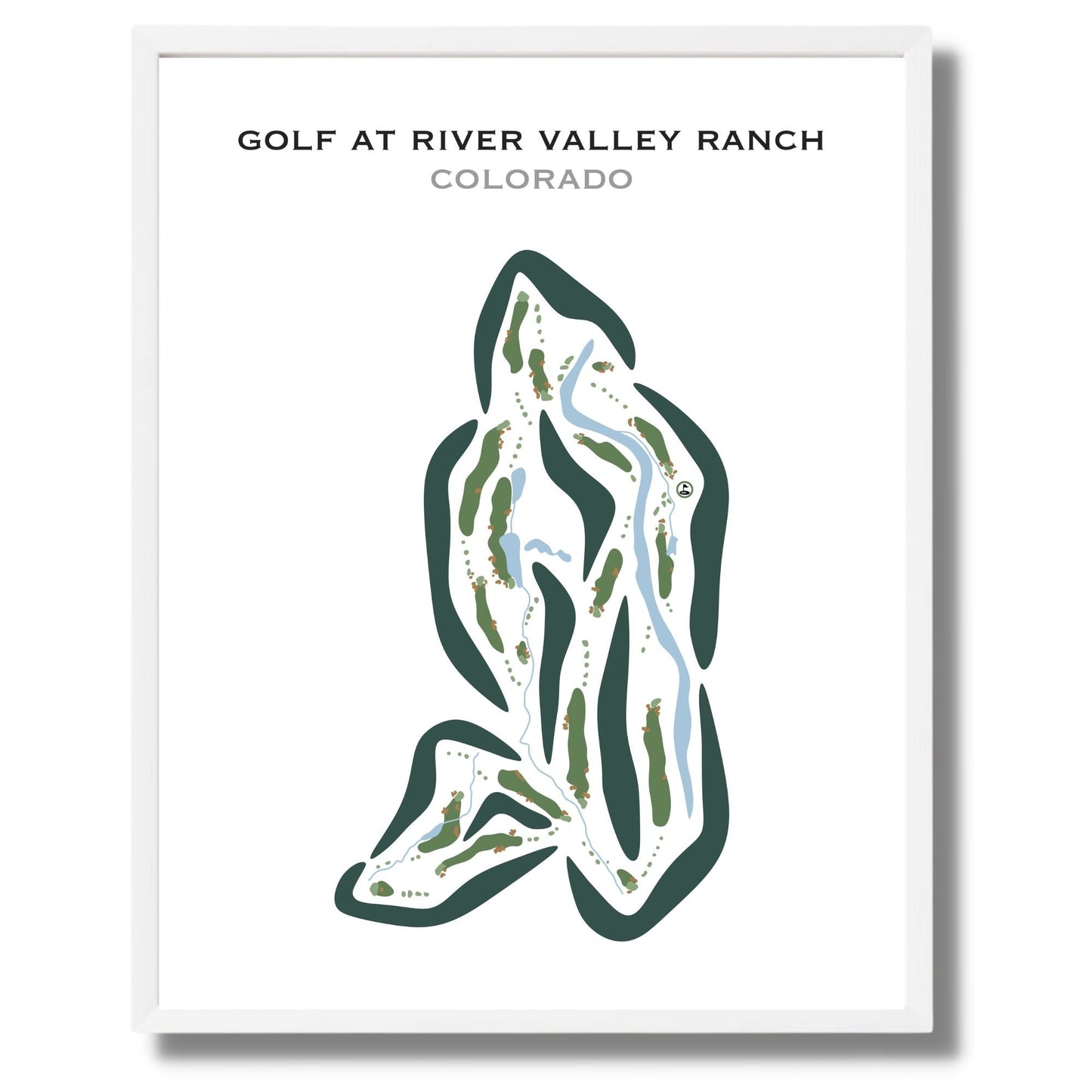 Golf at River Valley Ranch, Colorado - Printed Golf Courses
