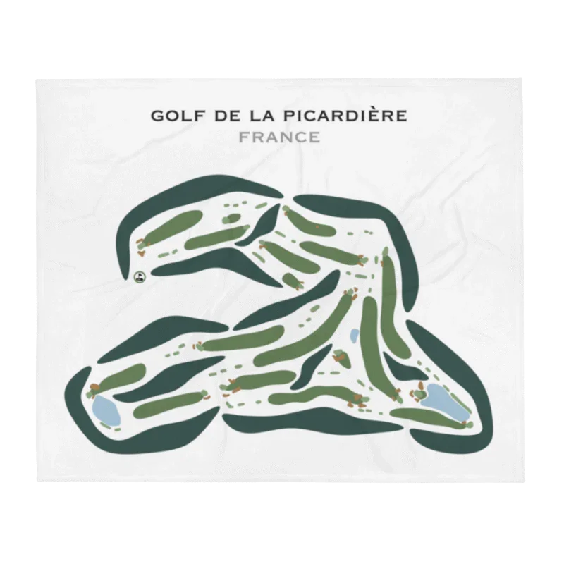 Golf de la Picardière, France - Printed Golf Courses