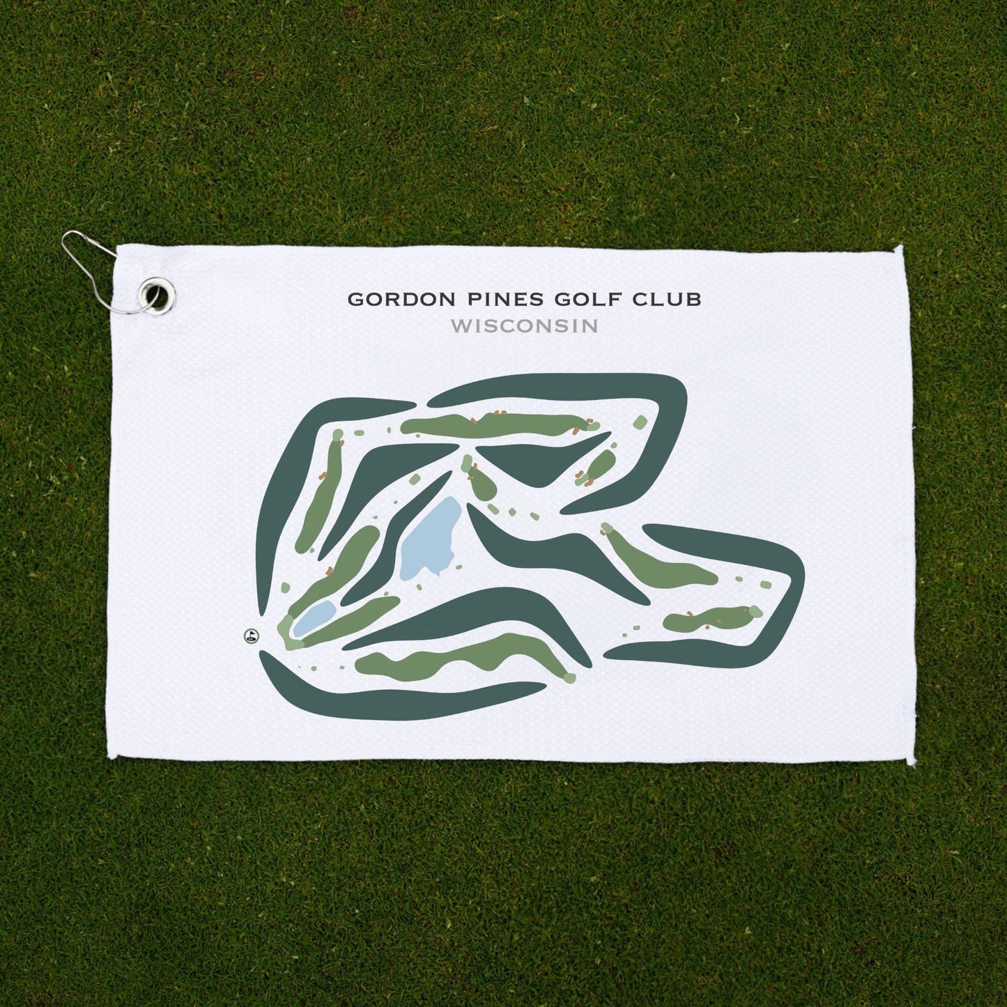 Gordon Pines Golf Club, Wisconsin - Printed Golf Courses