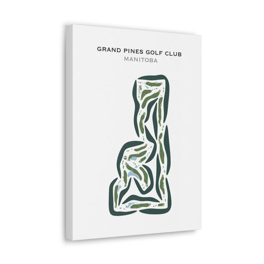 Grand Pines Golf Club, Canada - Printed Golf Courses