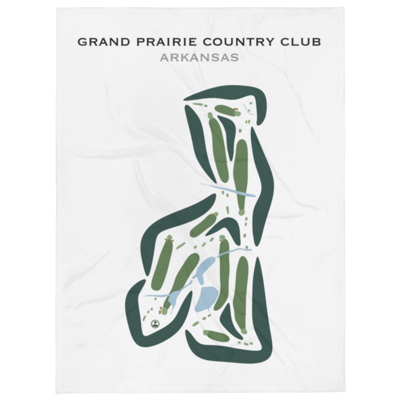 Grand Prairie Country Club, Arkansas - Printed Golf Courses