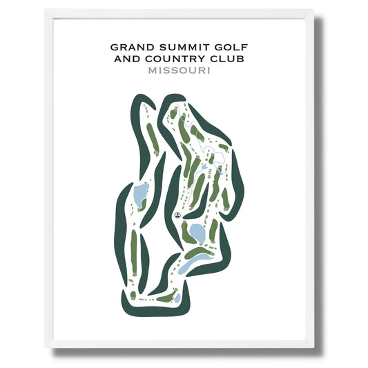 Grand Summit Golf & Country Club, Missouri - Printed Golf Courses