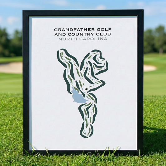 Grandfather Golf & Country Club, North Carolina - Printed Golf Courses