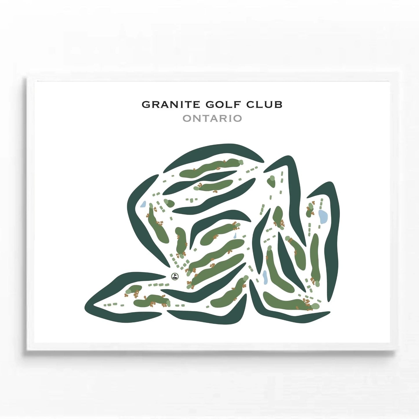 Granite Golf Club, Ontario - Printed Golf Courses