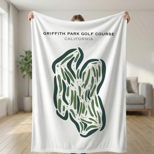 Griffith Park Golf Courses, California - Printed Golf Courses