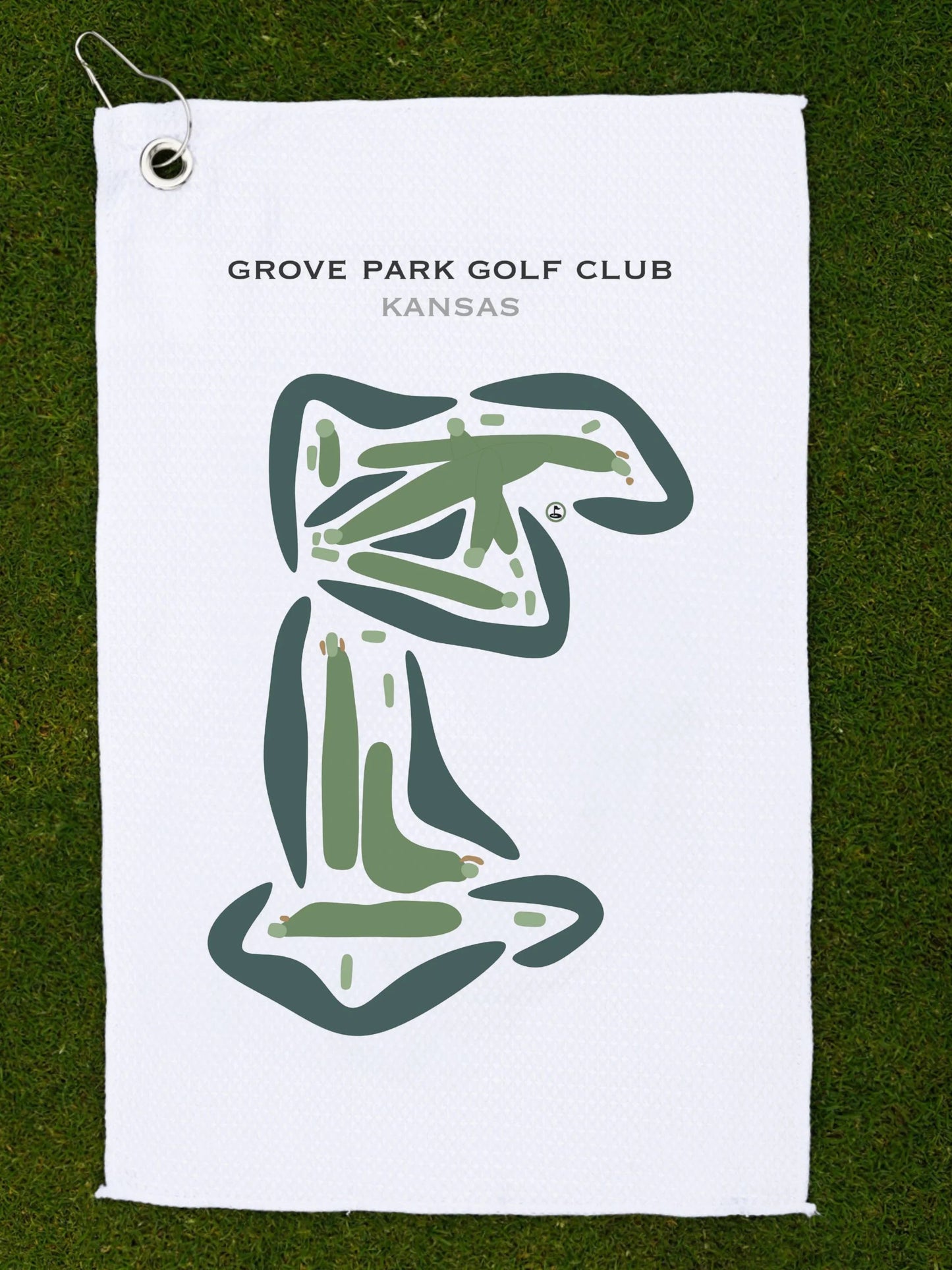 Grove Park Golf Club, Kansas - Printed Golf Courses