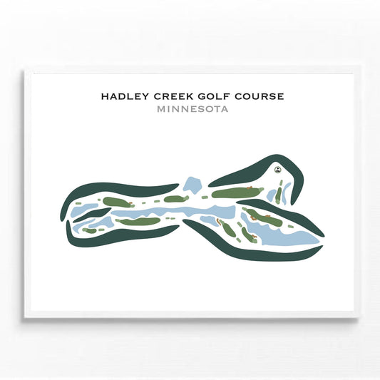 Hadley Creek Golf Course, Minnesota - Printed Golf Courses