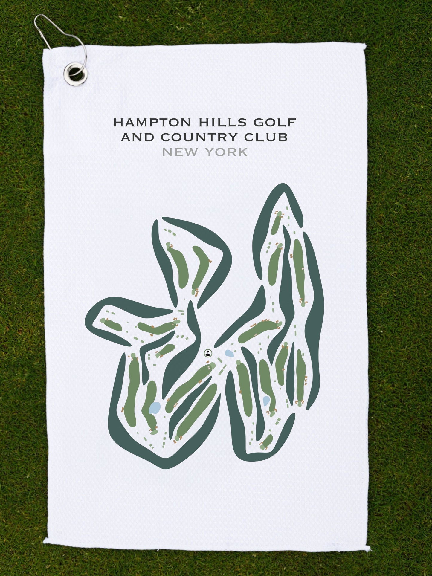 Hampton Hills Golf & Country Club, New York - Printed Golf Courses
