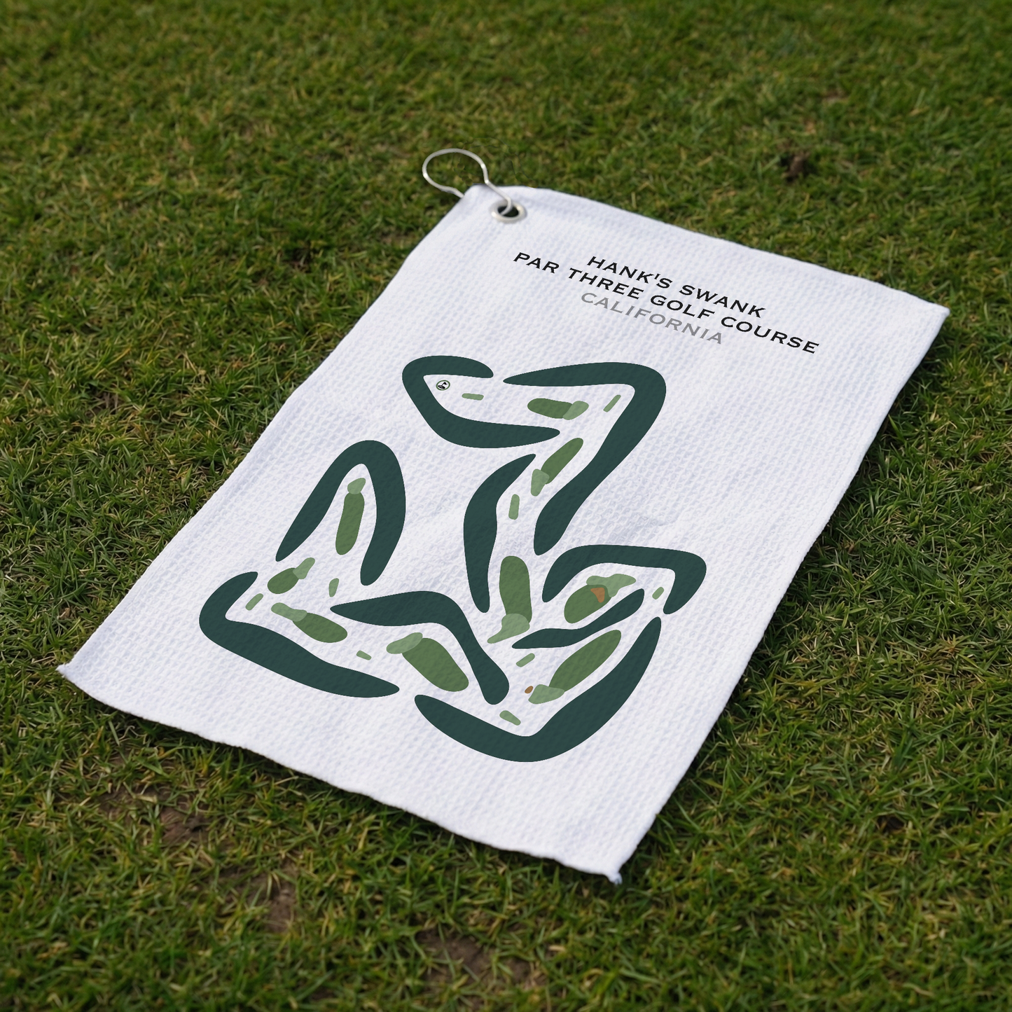Hank's Swank Par Three Golf Course, California - Printed Golf Courses