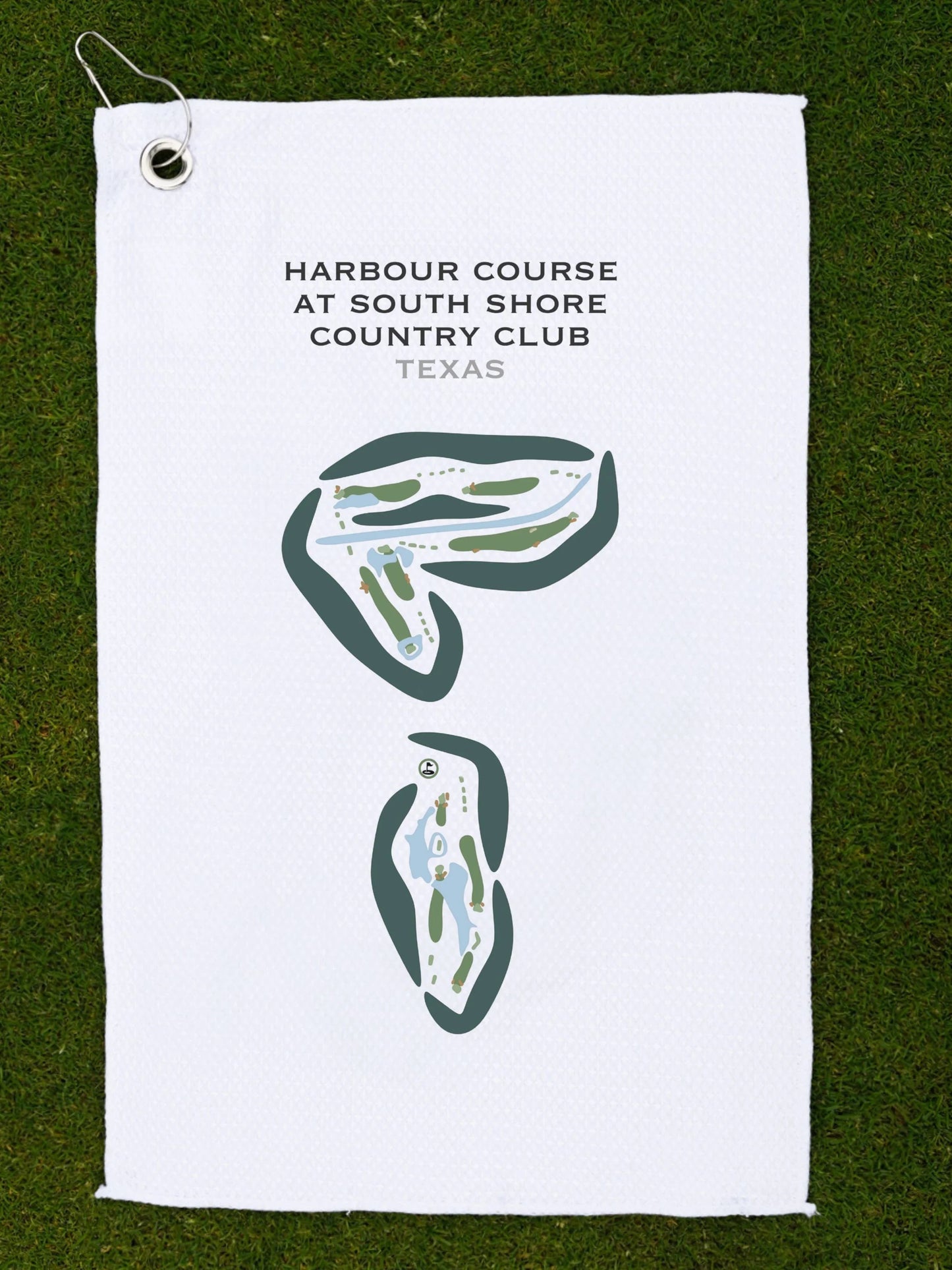 Harbour Course at South Shore Harbour Country Club, Texas - Printed Golf Courses