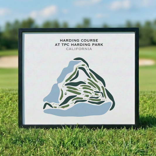 Harding Course at TPC Harding Park, California - Printed Golf Courses